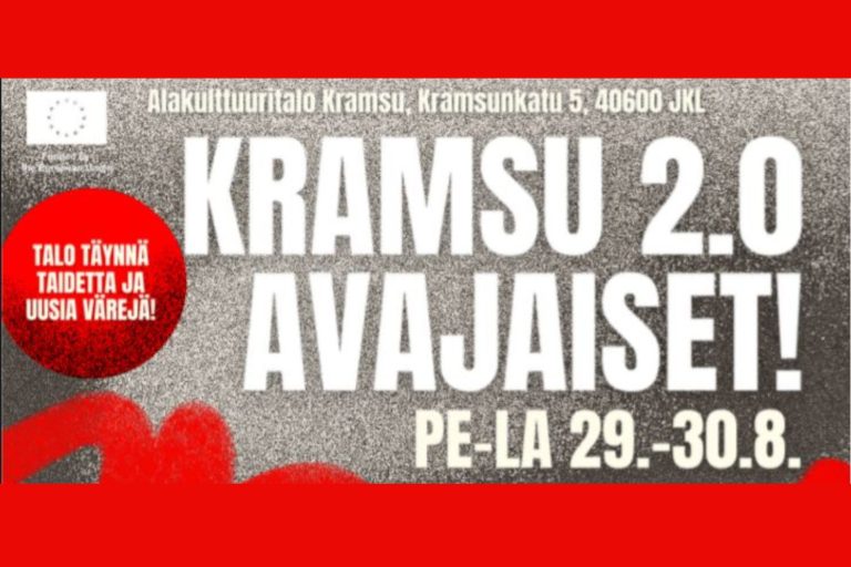 29.–30.8.2025 | Kramsu 2.0 avajaiset!