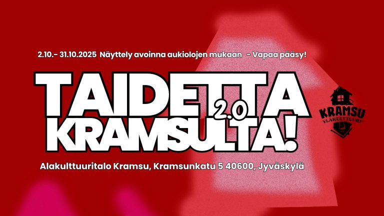 2.10.–31.10.2025 | Taidetta Kramsulta! 2.0 -yhteisnäyttely