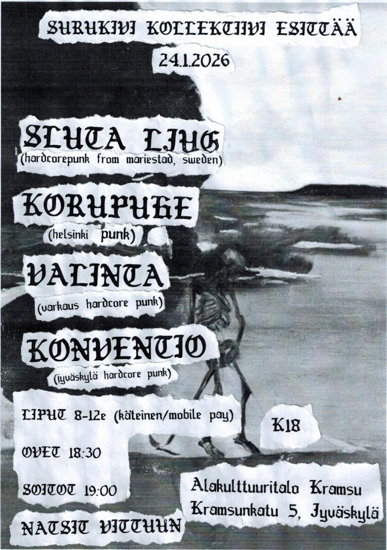 24.1.2026 | Sluta Ljug (SWE), Korupuhe, Valinta & Konventio