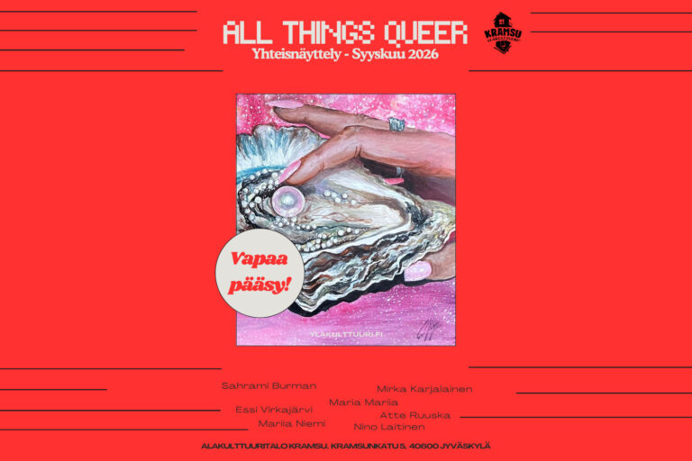 7.–31.9.2026 | ALL THINGS QUEER -yhteisnäyttely