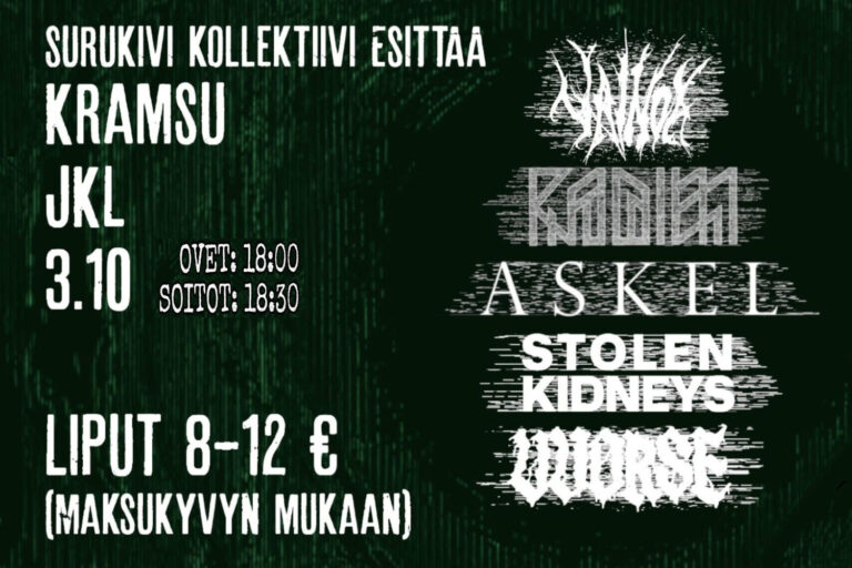 3.10.2026 | Sukiko esittää: A Stacket Bill of Pörinä and Kolina