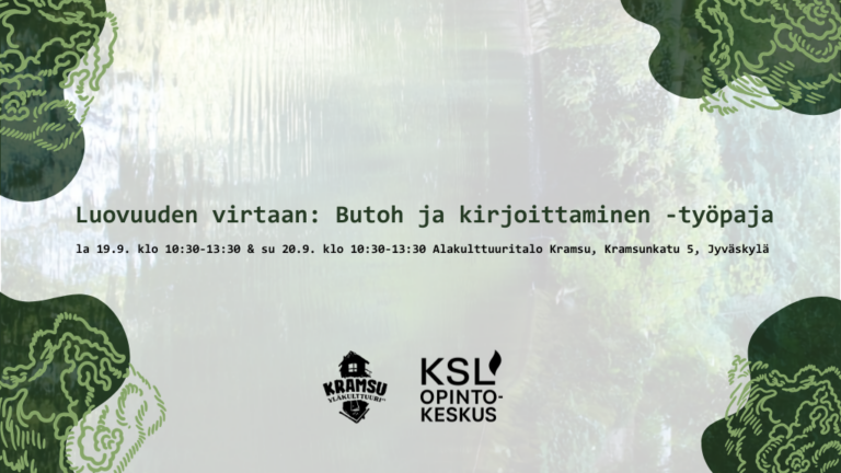 19.–20.9.2026 | Luovuuden virtaan: Butoh ja kirjoittaminen